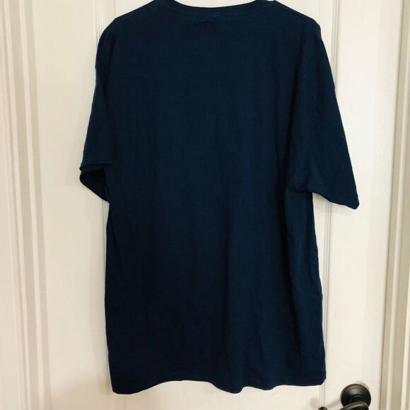 Mother of Dragons Men's T-Shirt‎ Short Sleeve Crew Neck Navy Blue Size XL NEW - Picture 4 of 5